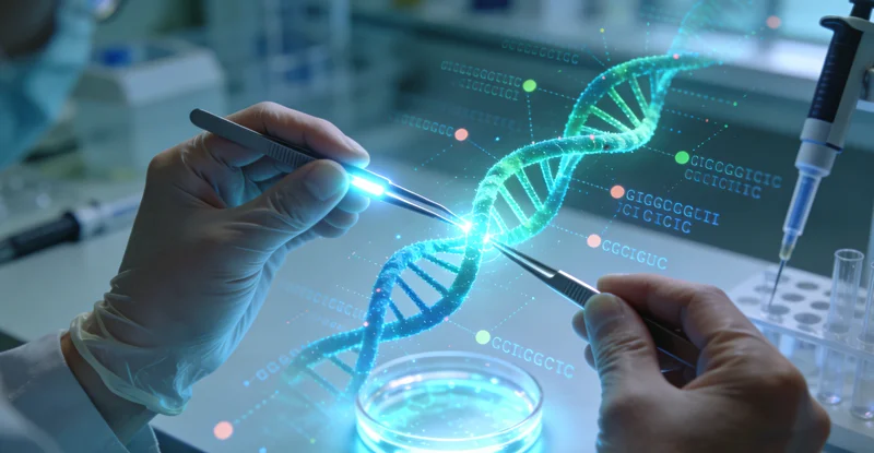 石家庄医院医生为婴儿进行听力与