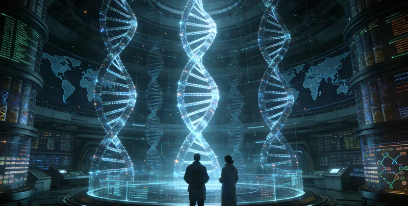 基因测序实验室进行耳聋基因数据