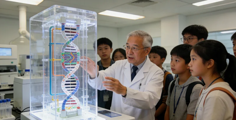 成都遗传咨询师向家庭讲解基因检