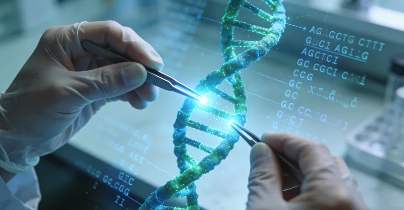 百色基因检测实验室内部工作场景