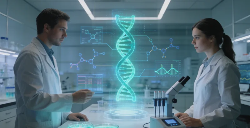 海阳家庭进行遗传健康咨询场景