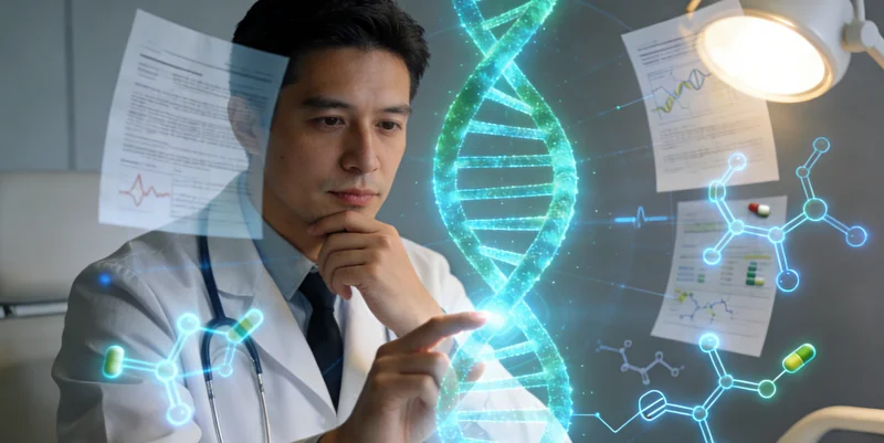 建瓯医生与患者家属沟通基因检测