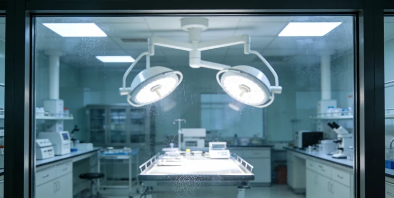 实验室中技术人员正在进行PCR