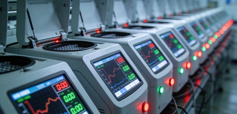 专业技术人员在生物安全柜内进行