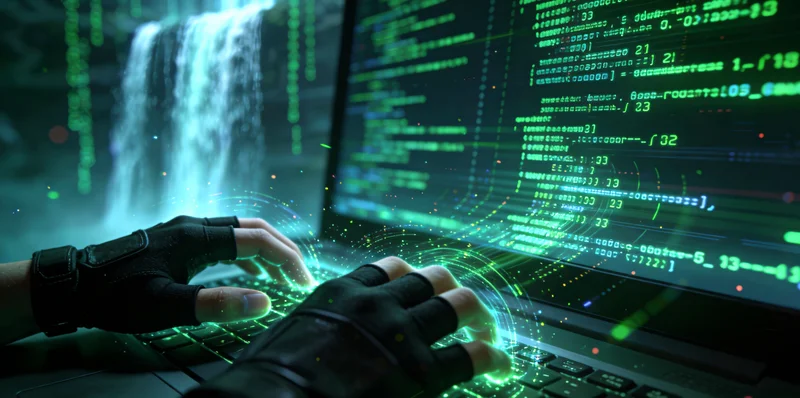 电脑屏幕上显示的病原基因测序数