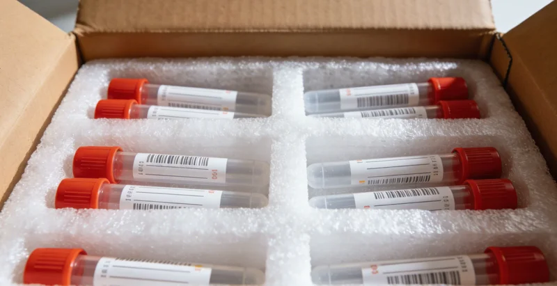 示意采样工具包,强调隐私与便捷