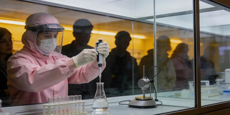 实验室内的现代化高通量基因测序