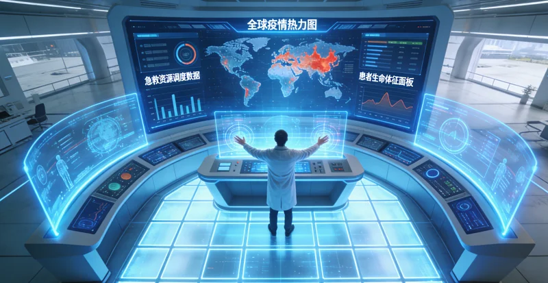 电脑屏幕上显示的基因测序数据图