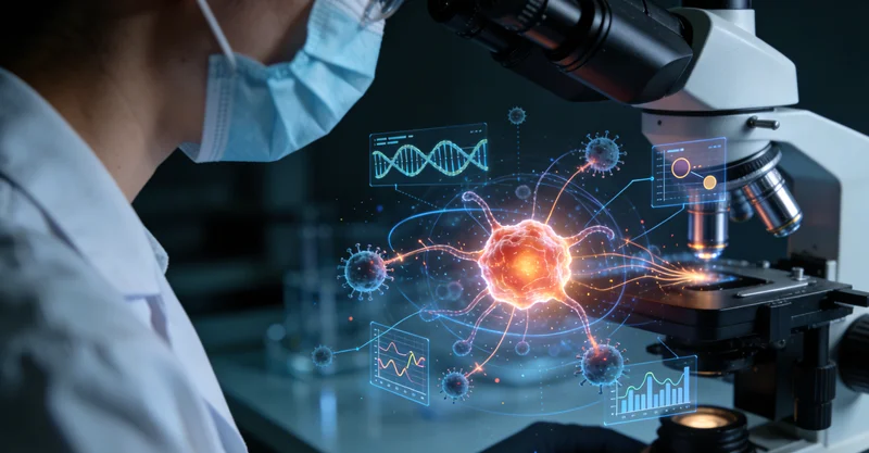 专业实验室进行基因测序分析