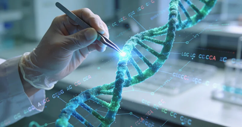 专业实验室进行基因测序分析