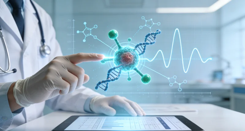 阿里遗传咨询师向家庭讲解基因检