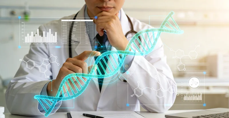 绵阳家庭与咨询师共同查看基因检