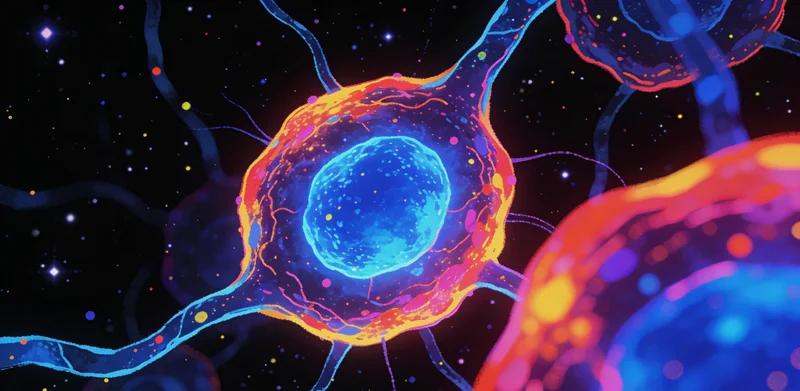 CMV病毒结构示意图，展示其形