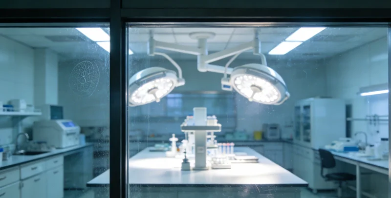 专业实验室内，技术人员正在操作
