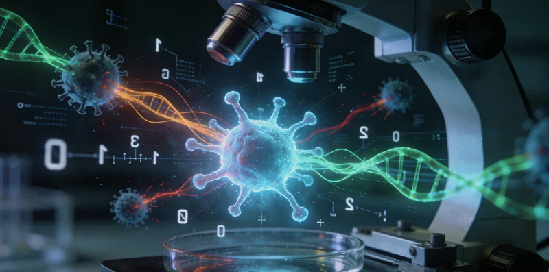 霍州基因检测实验室分析流程示意