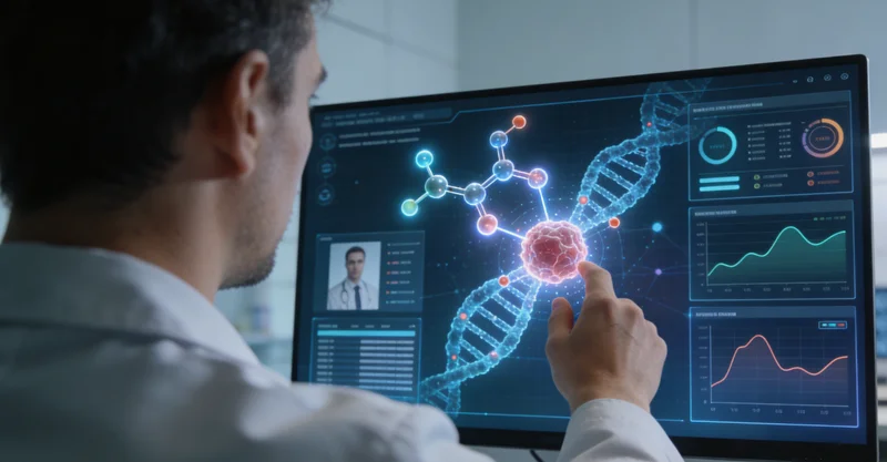 昭通家庭查看基因检测报告与医生