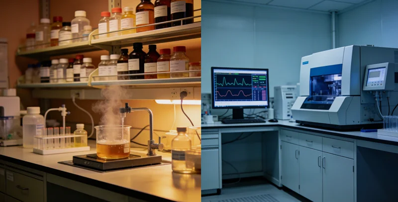 医生正在电脑前分析基因检测报告