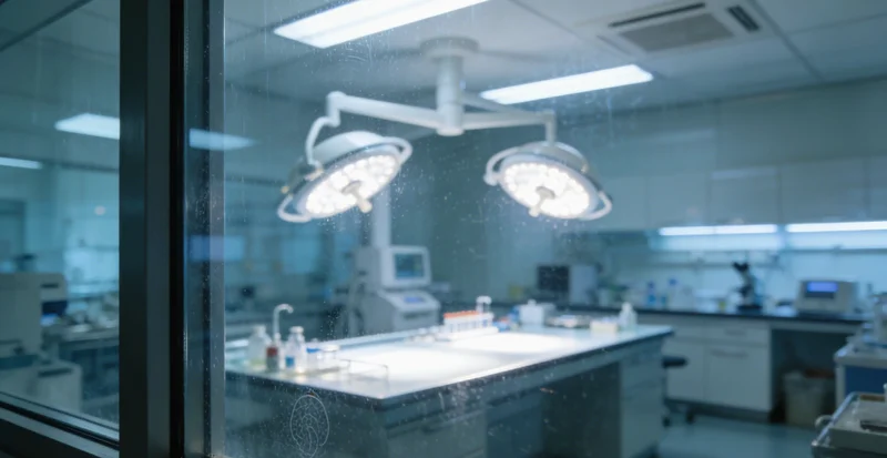 万核基因本地实验室内，专业人员