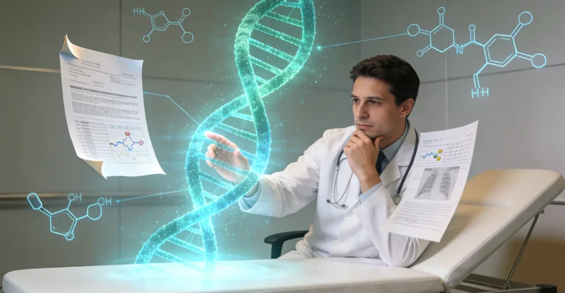 通辽家庭基于基因报告进行健康管