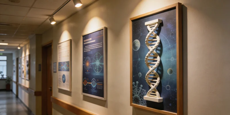 榆林某医院诊室内,医生正在为一