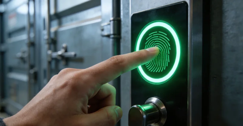 一位女性在三门峡地标前查看手机