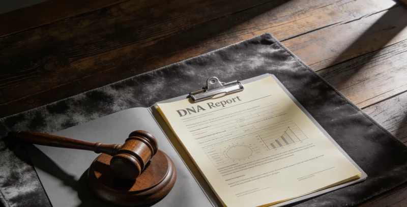 医生在诊室中，正向咨询者详细解