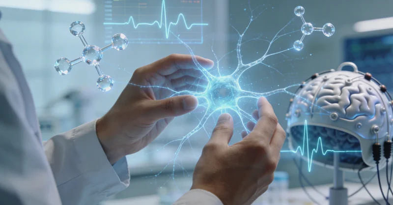 宣城家庭中父母正引导佩戴人工耳