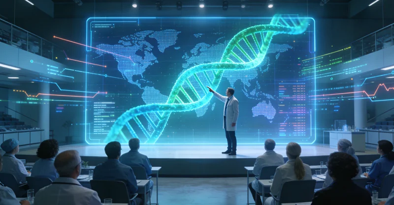 高科技基因测序实验室内部数据分
