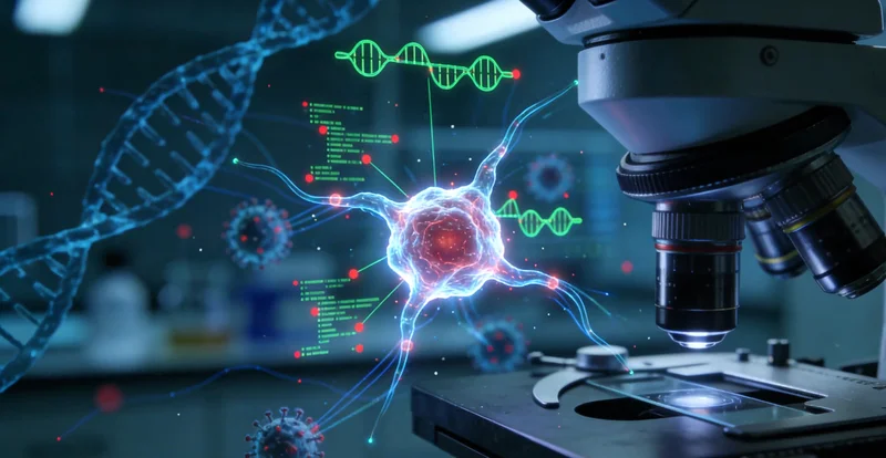 高科技基因测序仪进行数据分析