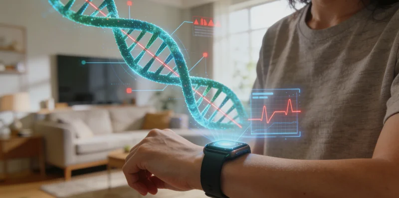 来宾医院护士为基因检测采集静脉