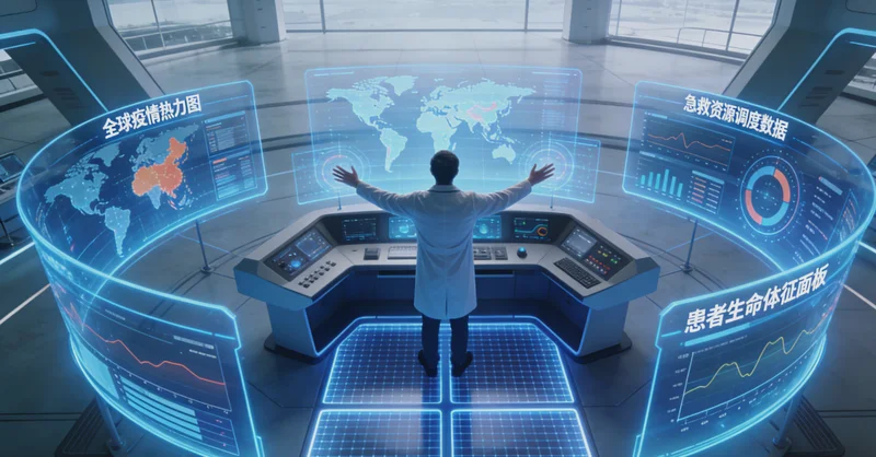 保山医生为家庭进行遗传咨询和听