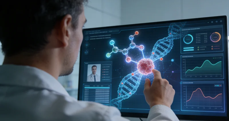 遗传咨询师在甘南为家庭解读基因