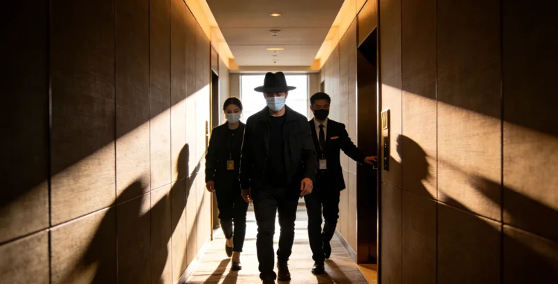 医生在查看脑部CT影像,表情严