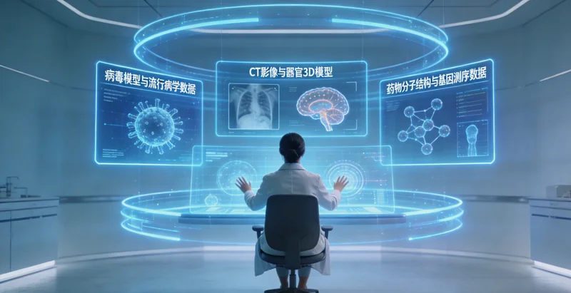 牡丹江家庭与医生查看基因检测报