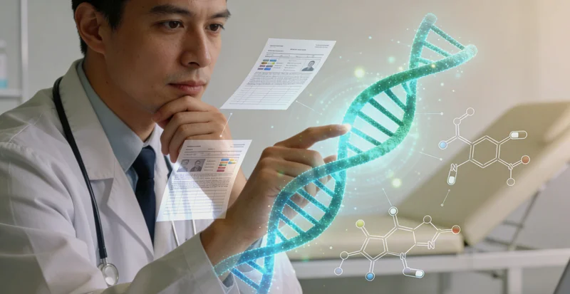 奎屯医生与肺癌患者分析基因检测