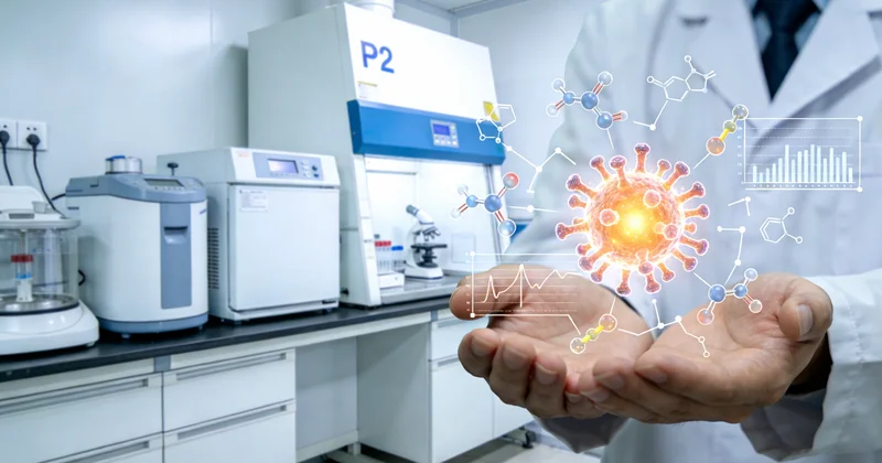 邵阳基因检测实验室工作场景