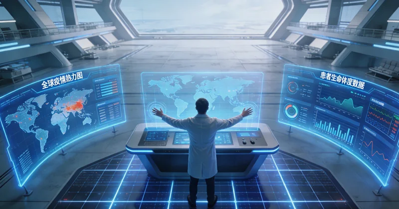 基因测序实验室技术人员进行DN