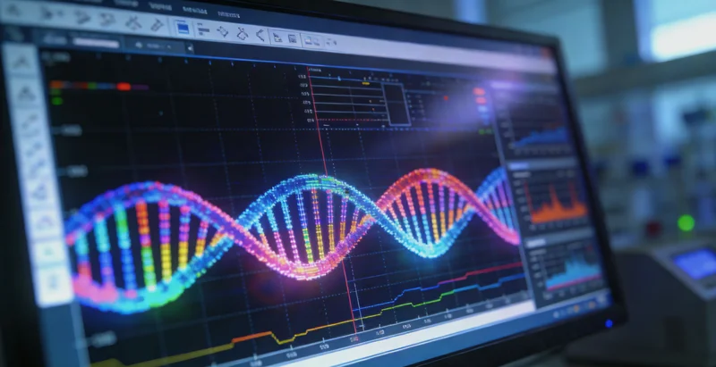 一家人在厨房准备食材,强调生熟