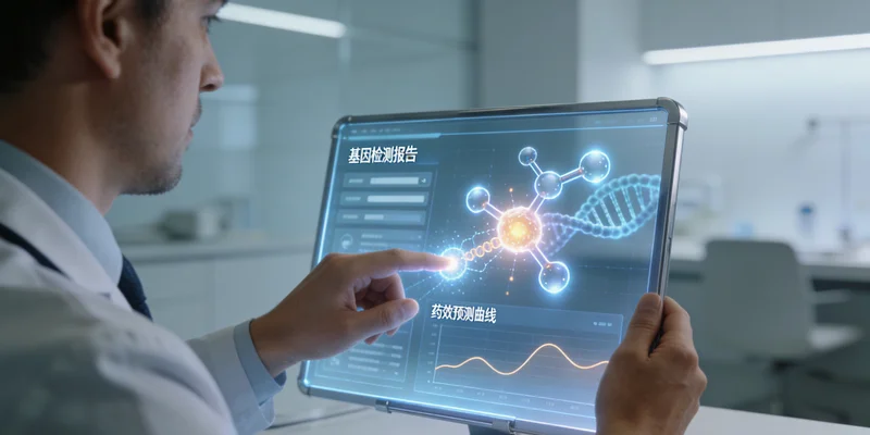 建德医生与患者家属共同查看基因