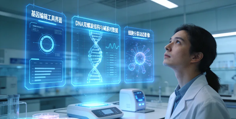 医生为那曲居民解读基因检测报告