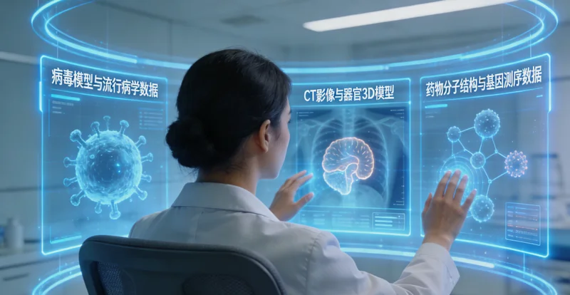 甘南草原上的家庭在讨论健康计划