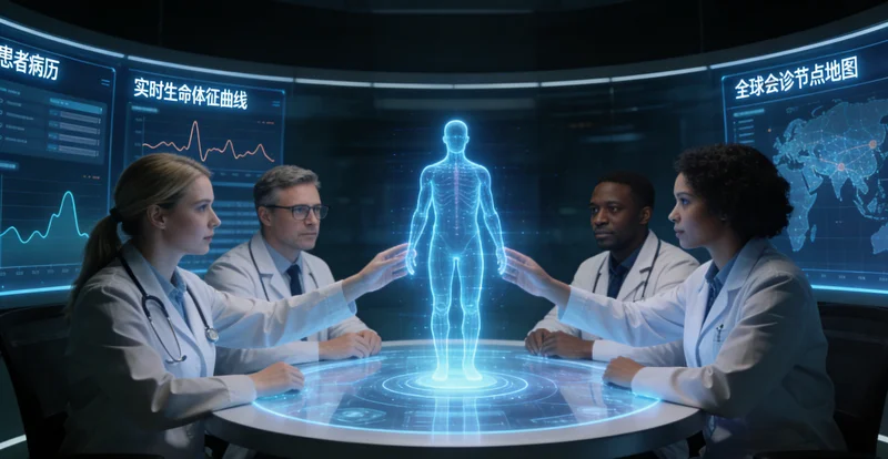 泸水患者家属与医生共同查看基因