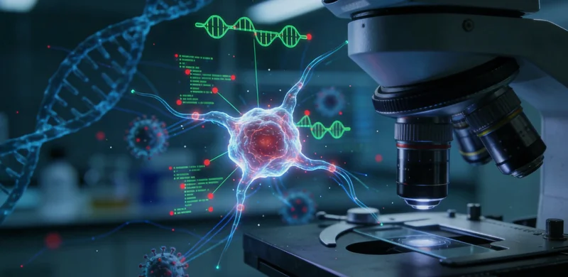 漯河基因测序实验室内部工作场景