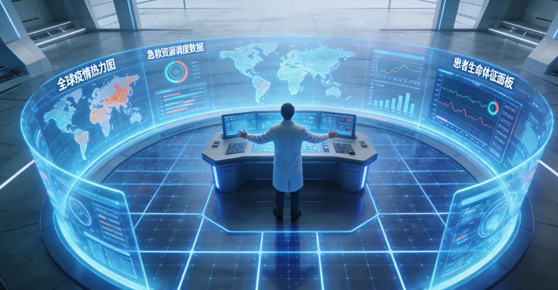 甘孜州医生与患者共同查看基因检