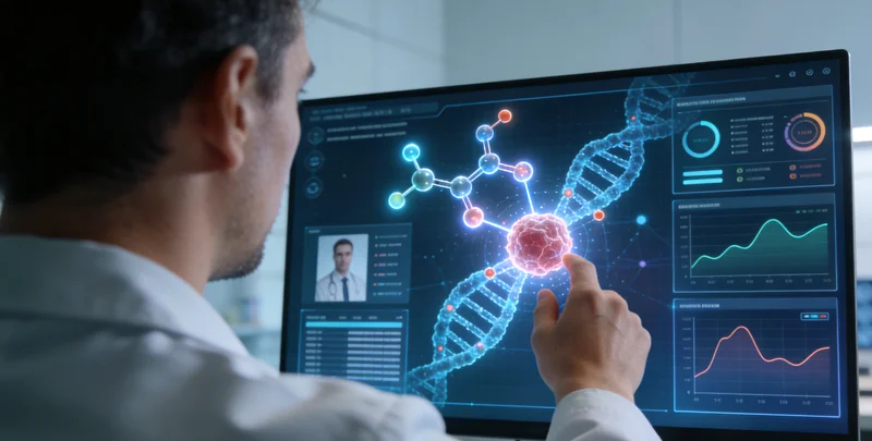 丹阳家庭共同查看并讨论基因检测