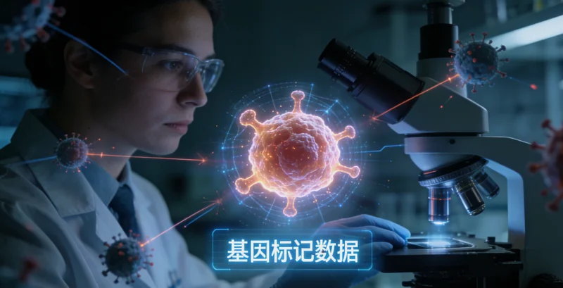 三亚医院护士为儿童进行基因检测