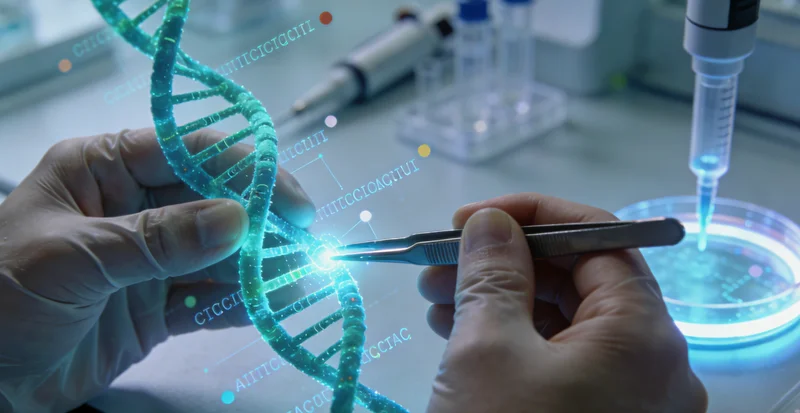 长春家庭进行遗传咨询场景