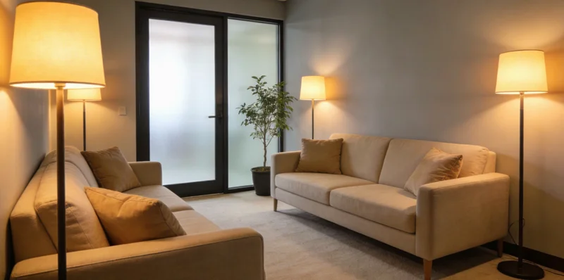 医生在诊室为咨询者详细解读HS