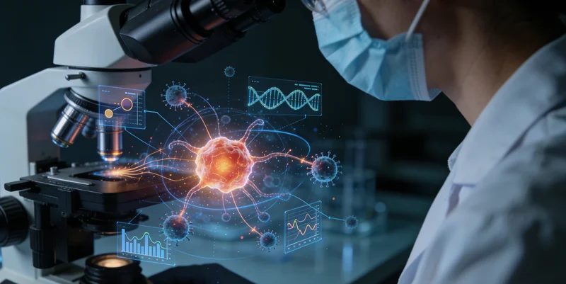 仙桃肺癌基因检测流程：护士进行