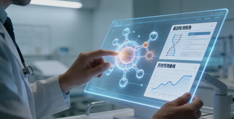 随州护士为市民进行GJB2基因